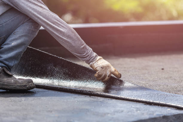 Professional Waterproofing technician working in Jefferson, OH
